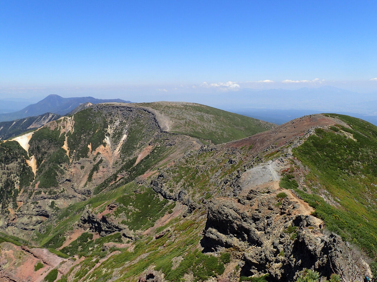 横岳△②ツクモグサと八ヶ岳の大絶景v(￣∇￣)v : ぷち登山