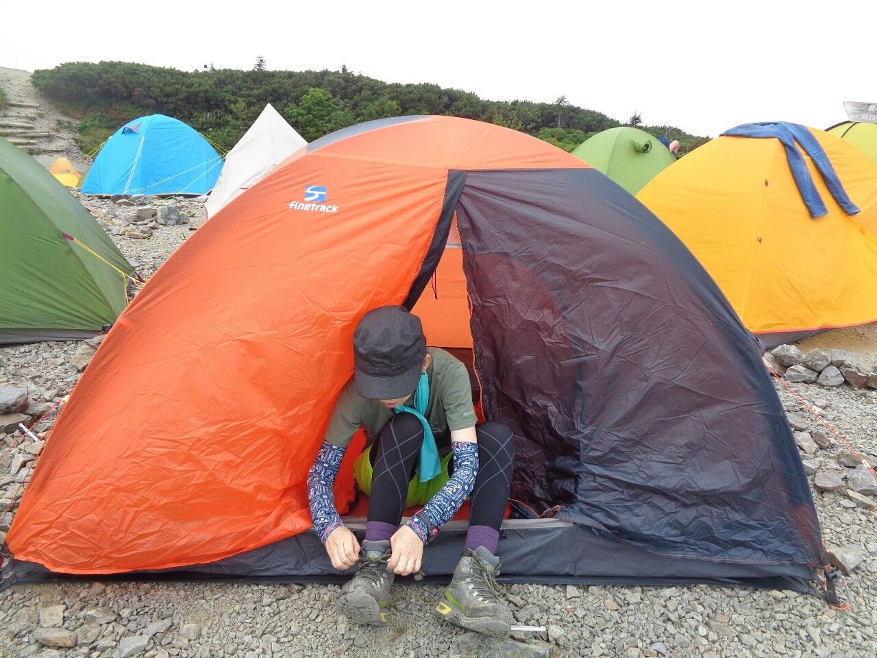 蝶ヶ岳 初テント泊のドタバタ珍道中v V ぷち登山 蝶ヶ岳 初テント泊のドタバタ珍道中v V ぷち登山