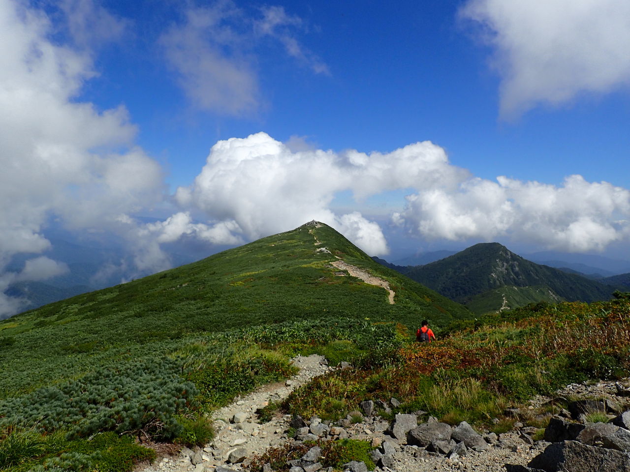 大朝日岳 絶景の稜線歩き 古寺鉱泉ピストン ぷち登山