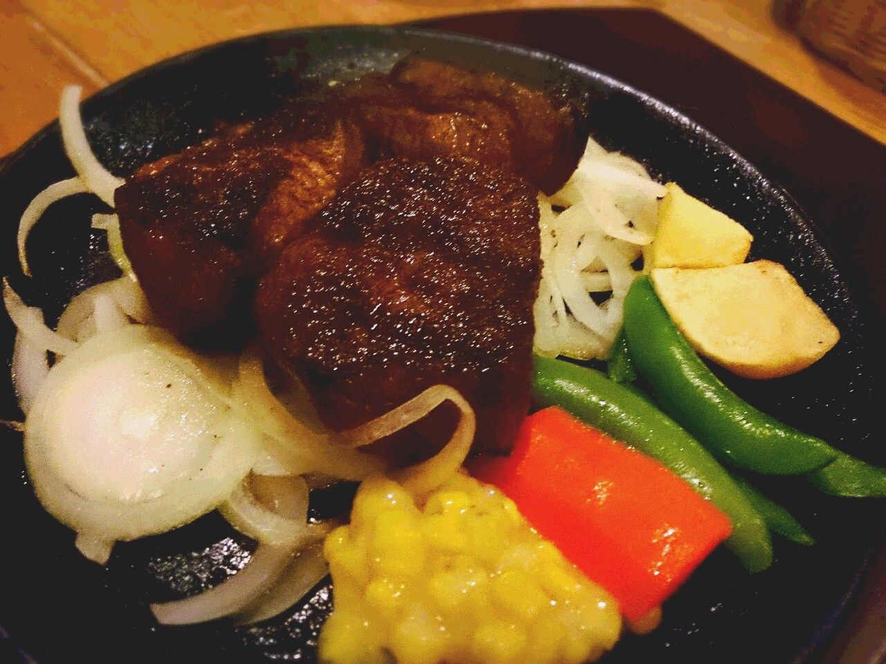 ステーキハウスアメリカ屋 牛のつぶやき