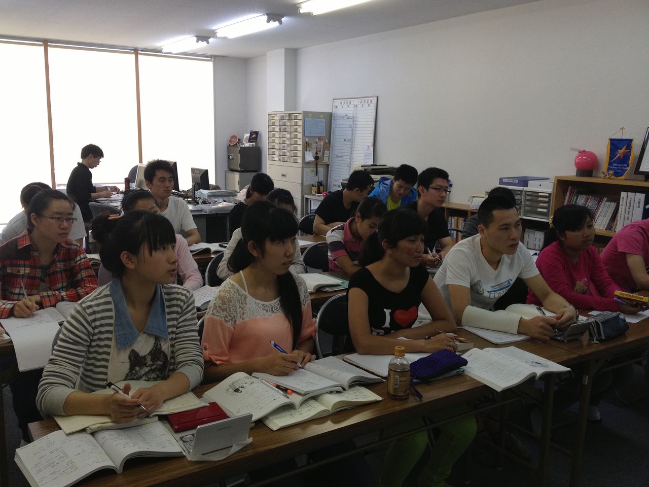 インドネシア実習生も日本語研修に参加しました 国際ビジネス事業協同組合