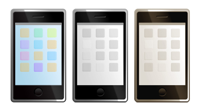 スマートフォンのイラスト