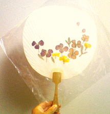 朝顔の押し花 飾り方のご提案 四つ葉のクローバーな日々 押し花職人の制作日記