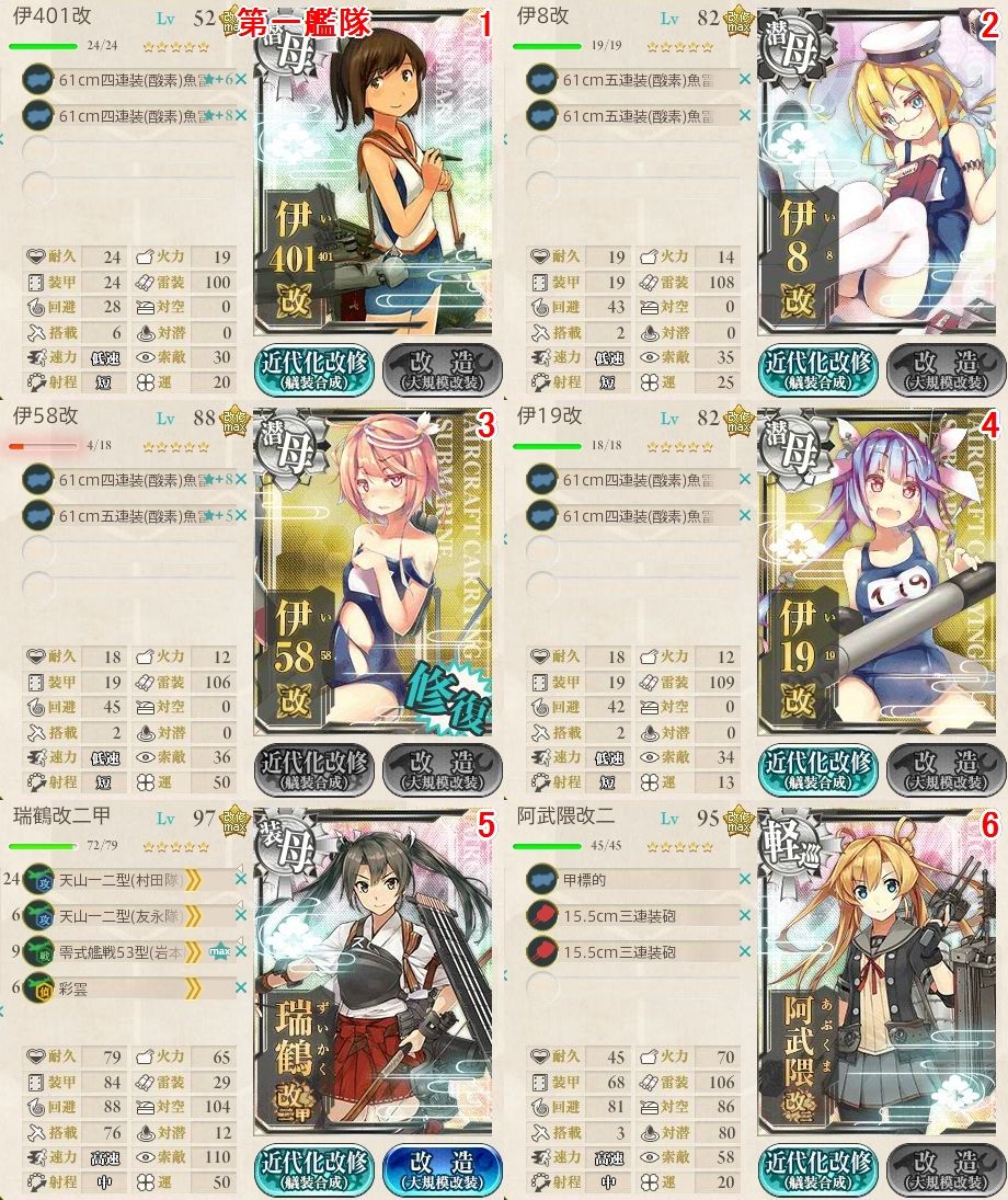 潜水艦隊 中部海域の哨戒を実施せよ 艦これネバギブ Never Give Up 潜水艦隊 中部海域の哨戒を実施せよ 艦これネバギブ Never Give Up