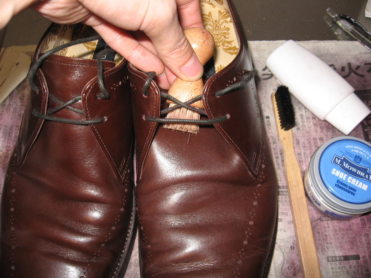 ローク Vフロントは手入れがしやすい 靴夢道 良いもの永く 靴 鞄 時計 革製品など紳士洋品を中心としたエイジング記録