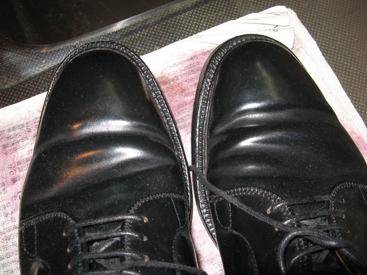 オールデン 履き皺のケア 靴夢道 良いもの永く 靴 鞄 時計 革製品など紳士洋品を中心としたエイジング記録