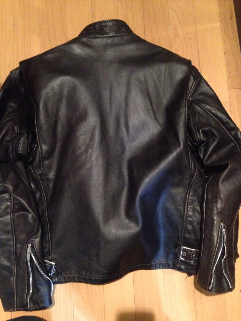 ショット】Schott 641 Single Riders Jacket サイズ38｜無骨さと実用性
