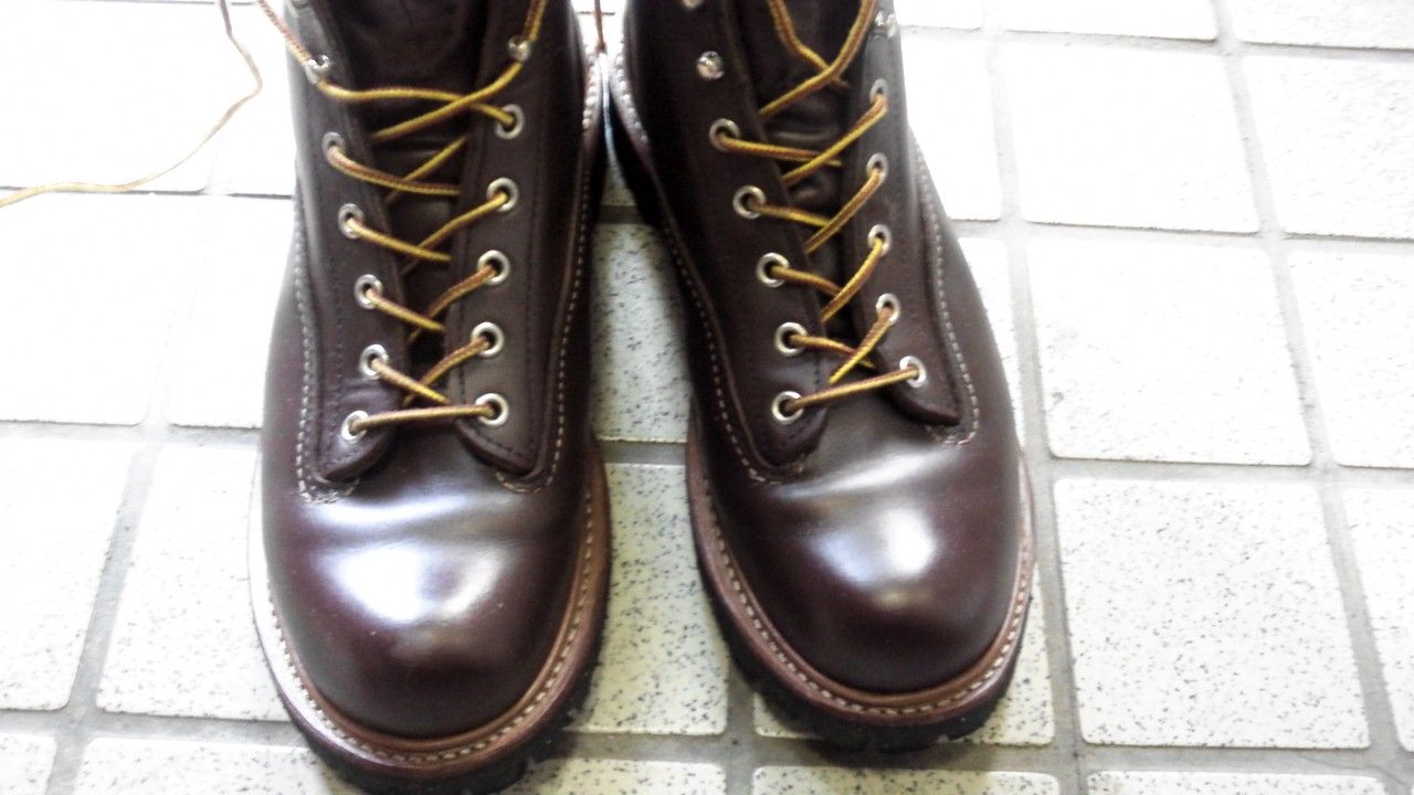 レッドウィング エイジングの進み具合 靴夢道 良いもの永く 靴 鞄 時計 革製品など紳士洋品を中心としたエイジング記録