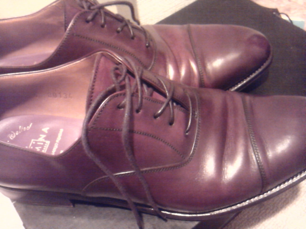 カルミナ 履き皺 横幅修理 靴夢道 良いもの永く 靴 鞄 時計 革製品など紳士洋品を中心としたエイジング記録