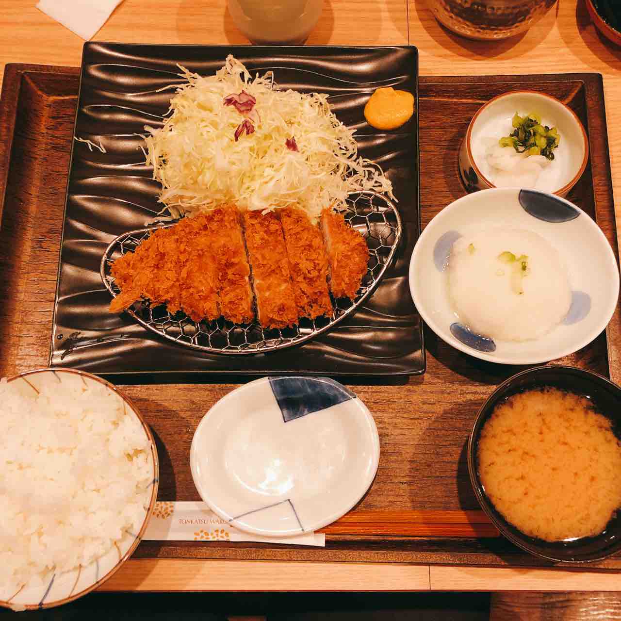 武蔵溝の口マルイの和幸にてとんかつ おいしいグルメ ランチを食べて幸せ 元気になろう