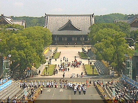 この時期、ライブカメラ画像が楽しい。