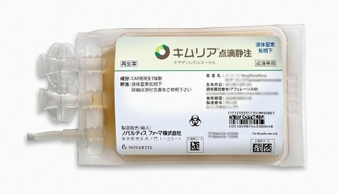 『キムリア・3349万円』・・・いかにも効きそうな名前と値段の抗がん剤だ。