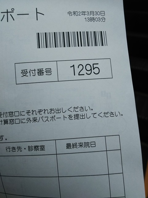 市民病院の一般外科に乳腺外来ができていた。