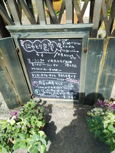 通院日と、にわとり食堂。