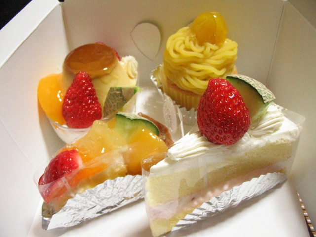 チェリー洋菓子店のケーキ 東根市 おとぅちゃんのおこづかい帳