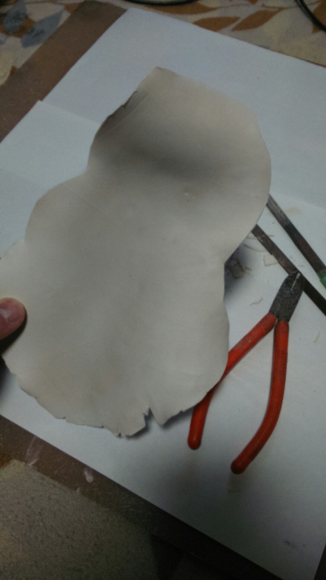 フィギュア用マントの作り方 ほっとひと息なblog