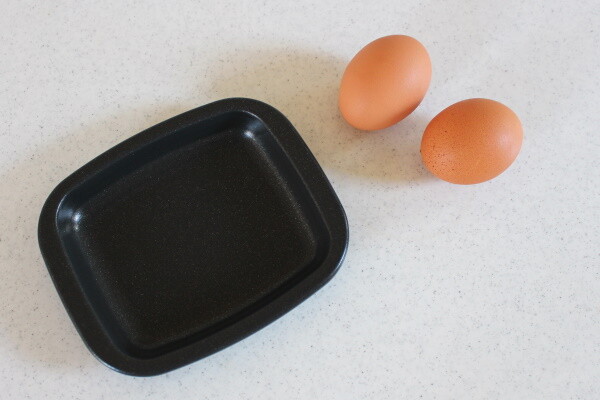 20210609_オーブントースタープレート with eggs
