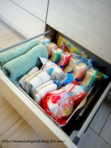 食洗機下の引き出し収納 : ぽかぽか日和 関西・大阪 整理収納アドバイザー