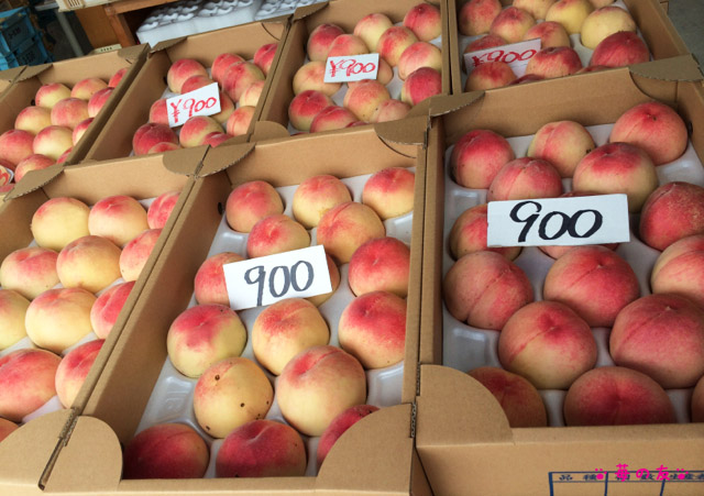 旬のブランド桃 あら川の桃 格安買い出しドライブ 16 苺の友の関西食べあるき