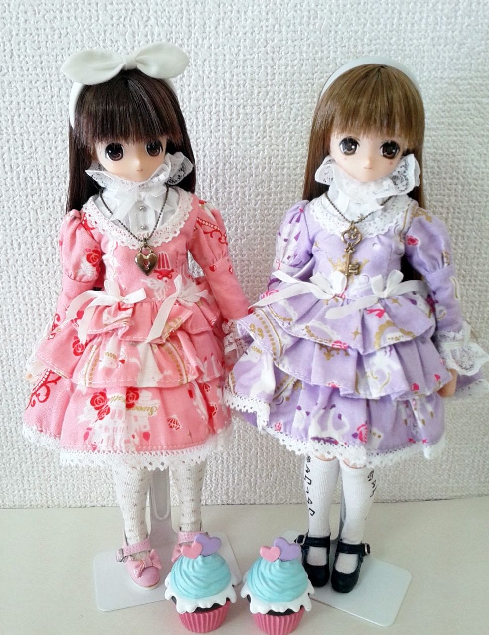 また、数年前のリカちゃんキャッスルのバレンタインドレスを紹介