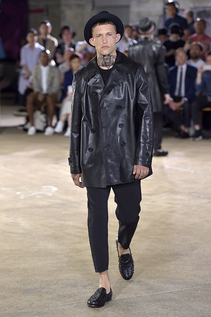 17ss パリメンズコレクション コムデギャルソン ジュンヤワタナベマン Comme Des Garcons Junya Watanabe Man は チンピラがテーマ オシャレでナイーブなチンピラが沢山 一丸東京 Ichiguntokyo のblog