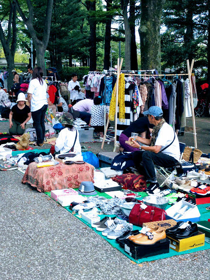 三宿にある世田谷公園で開催中のフリマに行って来た 今更だけど三宿って楽しいね 一丸東京 Ichiguntokyo のblog