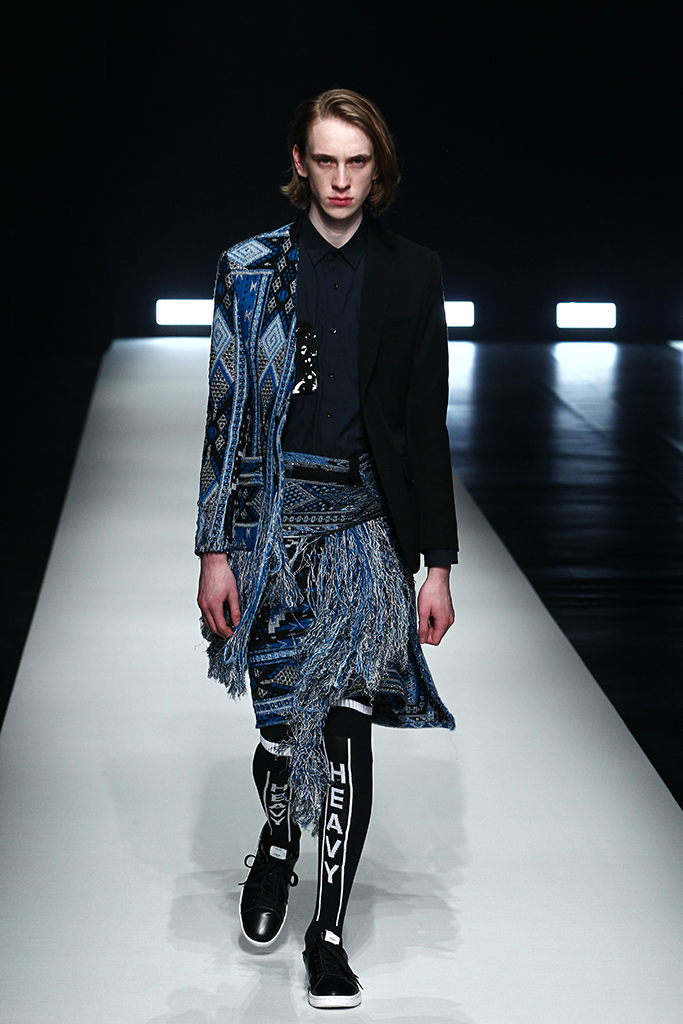 yoshio kubo ヨシオクボ 2016AW ドッキングコート yoshio kubo ヨシオクボ 2016AW ドッキングコート