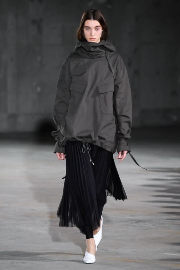 19ss トウキョウコレクション ハイク Hyke がルックを発表 ミリタリー ワークとフェミニンの組み合わせが綺麗だなー 一丸東京 Ichiguntokyo のblog