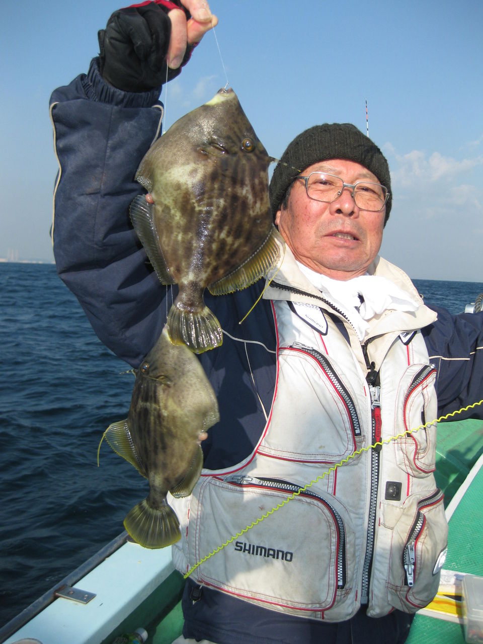 特大カワハギ釣れています 釣り船一郎丸の ブログ 神奈川県横須賀の釣り船