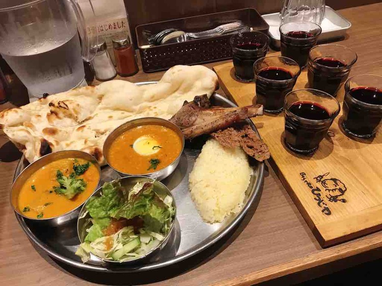 お腹いっぱい ひつじやスペシャルセット タンドール料理ひつじや 日比谷 つぎの角をまがったら お腹いっぱい ひつじやスペシャルセット タンドール料理ひつじや 日比谷 つぎの角をまがったら
