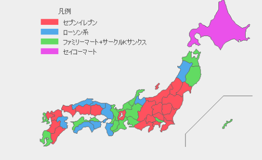 コンビニ勢力図(改)
