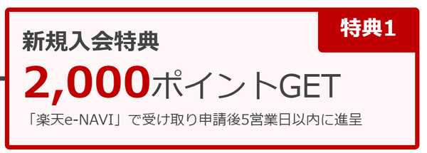 楽天e-NAVIサービス開始手続き|楽天カード