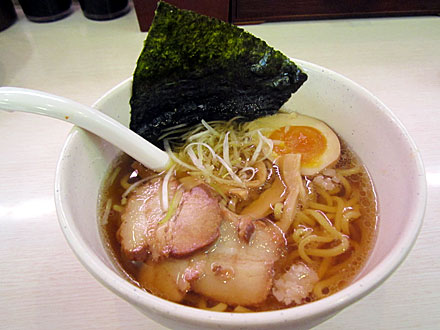 麺類 魚べい 元気寿司 こだわり醤油ラーメン こってり