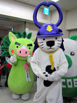 着包 小田急百貨店町田店に 九州ご当地キャラ大集合 催事場編 Hakka Nikki