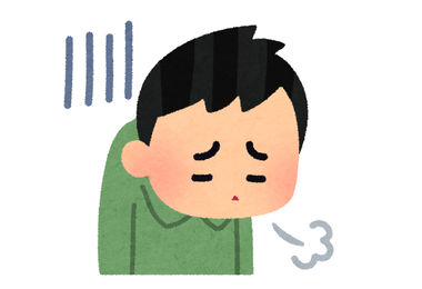 gakkari_tameiki_man