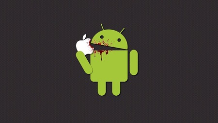 android_eating_apple_by_crus23-d38bpd2