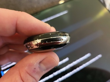 Leaked-Pixel-Watch-live-image-speaker-grille-close-up