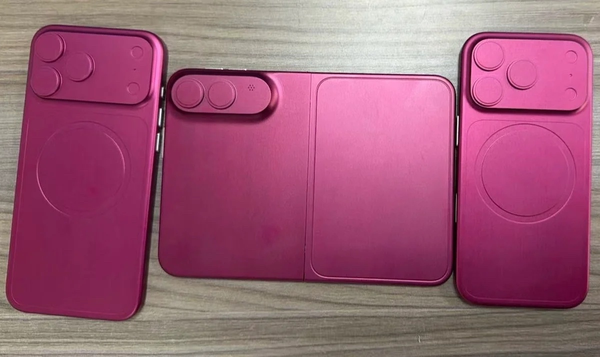 Apple初の折りたたみスマホ｢iPhone Fold(Ultra)｣最終デザイン流出 開いた状態の大きさはiPad miniよりもひと回りコンパクト TouchIDが復活か