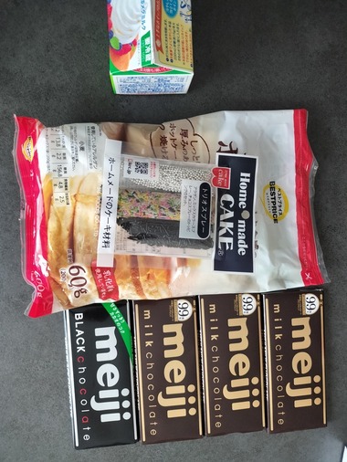 初心者ワイがケーキを自作する