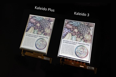 Kaleido Plus (左)與Kaleido 3(右)比較
