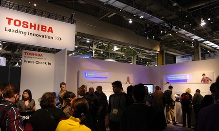 Toshiba Booth CES 2011