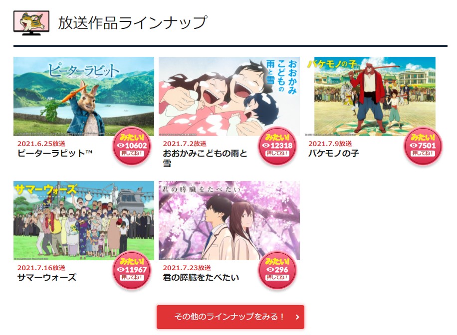 朗報 金曜ロードショー 7月はアニメ映画祭り 2chまとめアンテナ