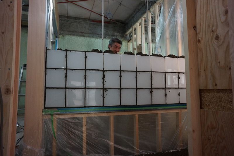 ガラスブロック アトリエ日記