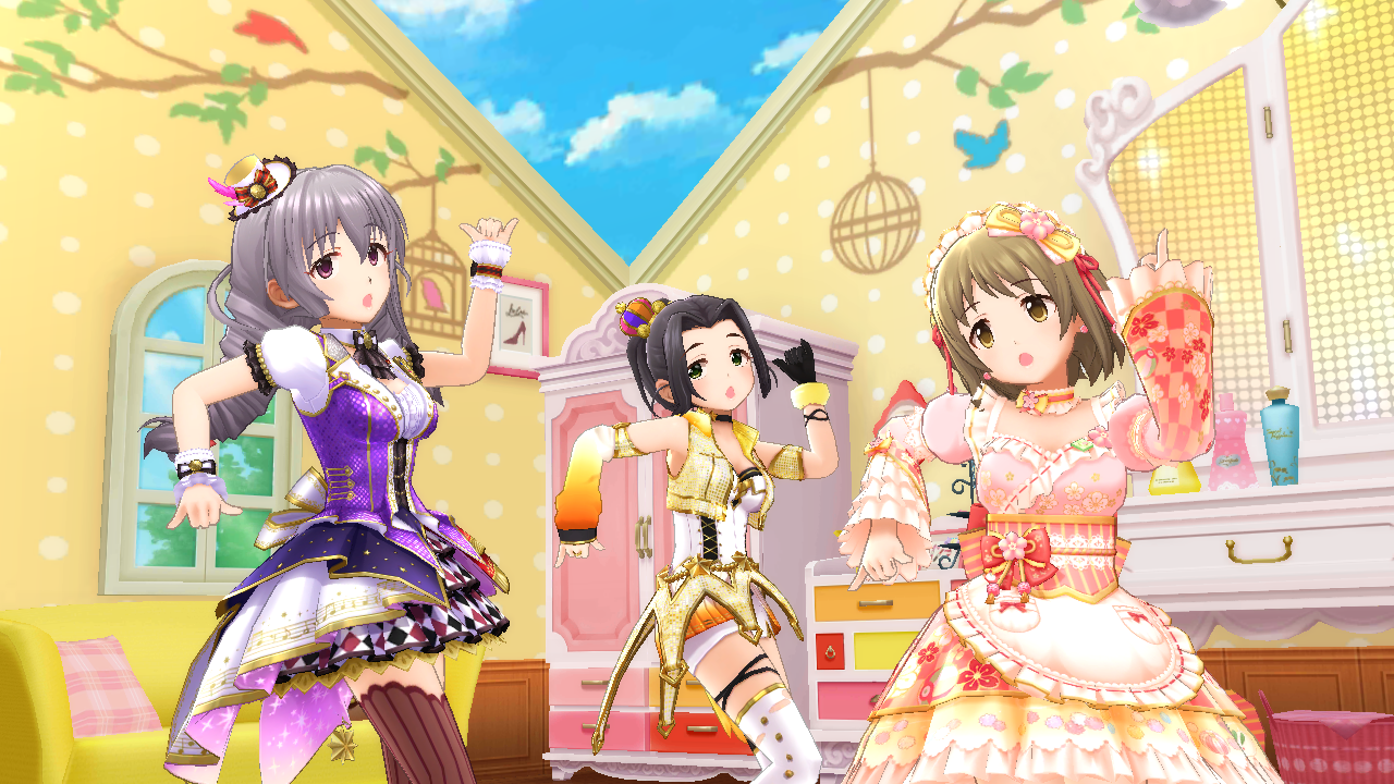 榊原里美 海老原菜帆 三村かな子 デレステ画像庫