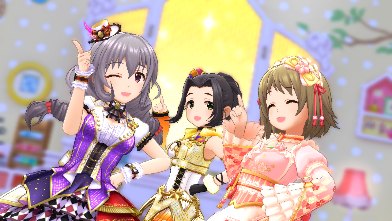 榊原里美 海老原菜帆 三村かな子 デレステ画像庫