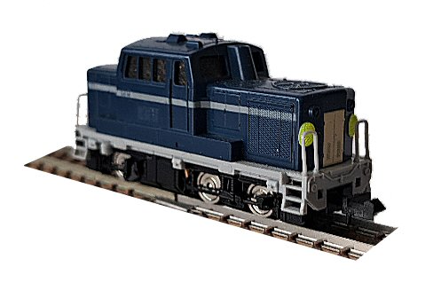 Cタイプディーゼル機関車ダークブルー青から : 鉄道模型おもちゃ