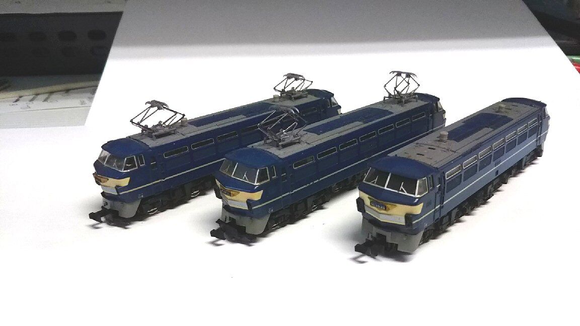 鉄道模型 tomix EF66 27 Small modification] TOMIX EF66 No. 27 / I want to make a