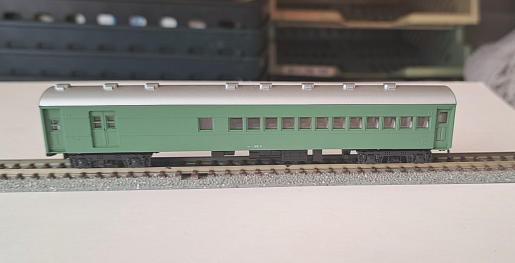 KATO特急つばめ青大将7両基本セットから3 : 鉄道模型おもちゃ倶楽部