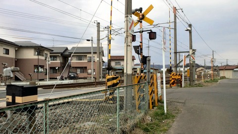 東北本線郡山踏切X2方向3