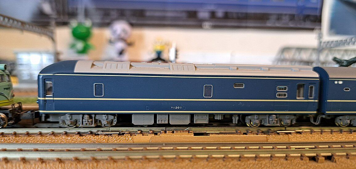 【美品】EF58 青大将 ＋ 客車 EF58青大将牽引20系寝台客車7編成上り2 : 鉄道模型おもちゃ倶楽部